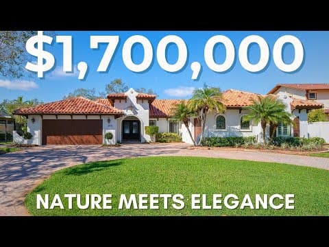 Tour This $1.7M Waterfront Home in Quiet Tampa Bay Neighborhood | Florida