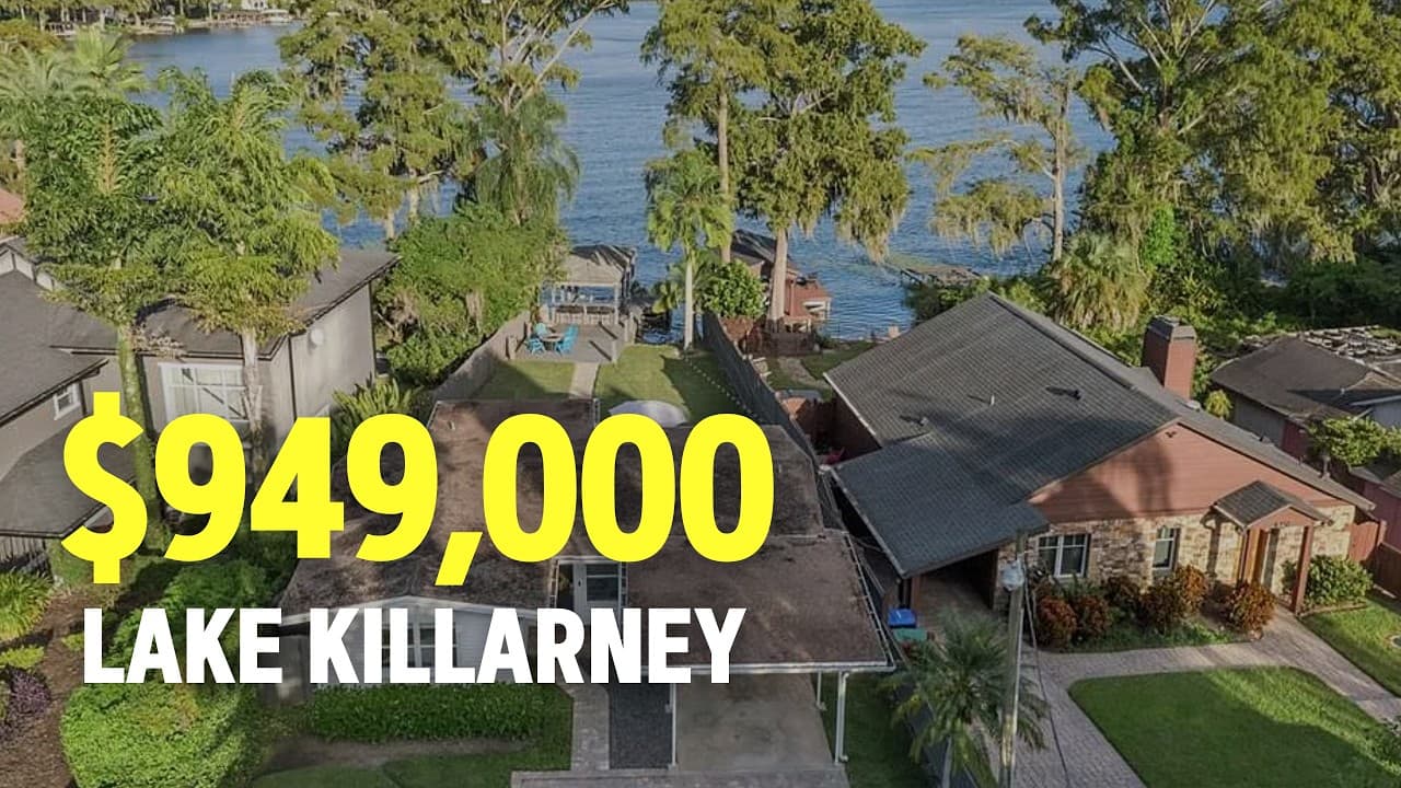 Lakefront Home on Lake Killarney
