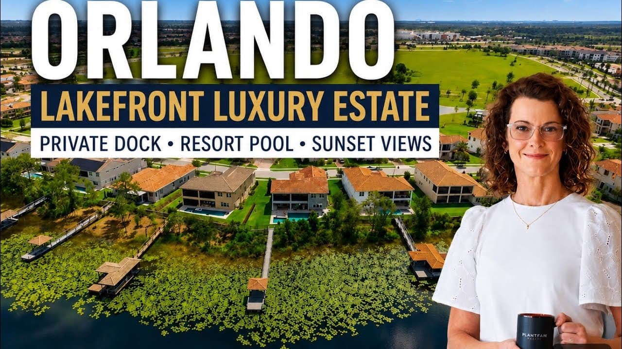 Lakefront Home in Orlando