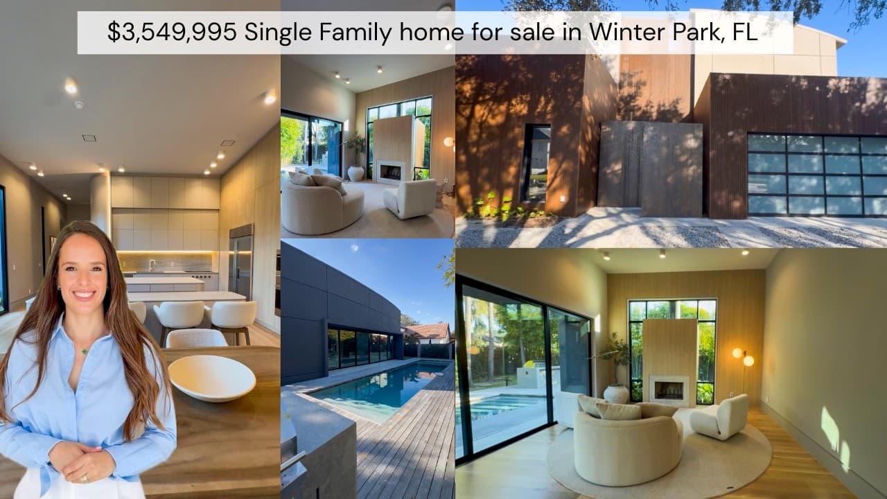 Waterfront Home in Winter Park