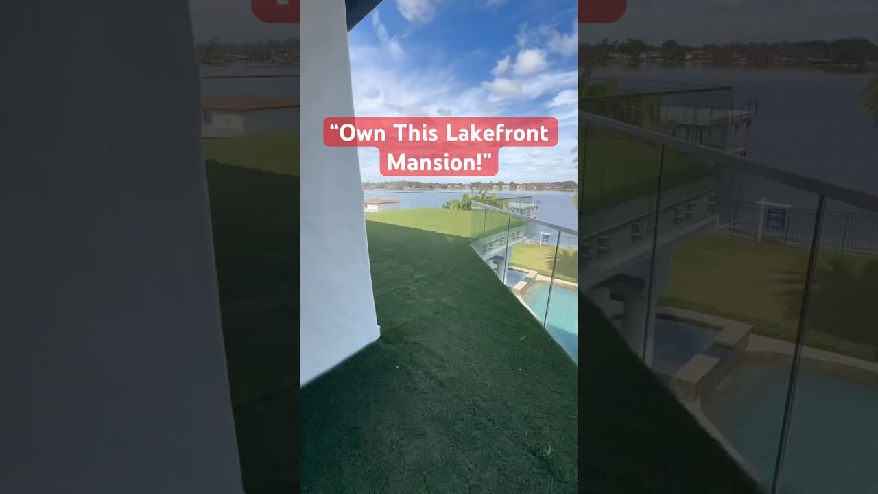 Lakefront Home in Orlando